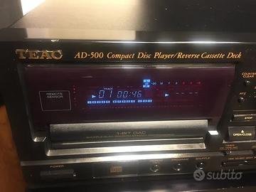 Teac AD500 CD AND Cassette PLAYER