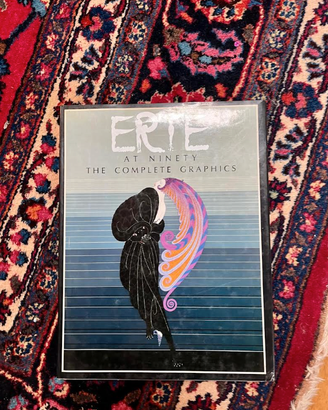 RARITA':libro"ERTEatNINETYtheCOMPLETEgraphics"1982