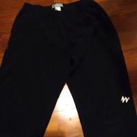 Pantalone nero in pile