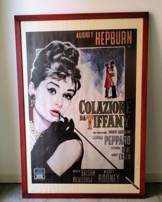 Quadro con stampa originale Colazione da Tiffany