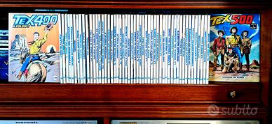 Tex Gigante 53 albi fra il  n. 400 ed il  n. 500 -