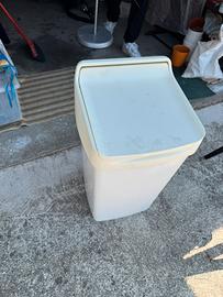 Bidone spazzatura bianco STYLE