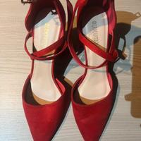 Scarpe tacco rosso