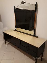 Camera da letto matrimoniale vintage gotica