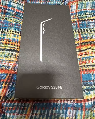 Samsung Galaxy S25 FE 256GB Nuovo Sigillato Nero