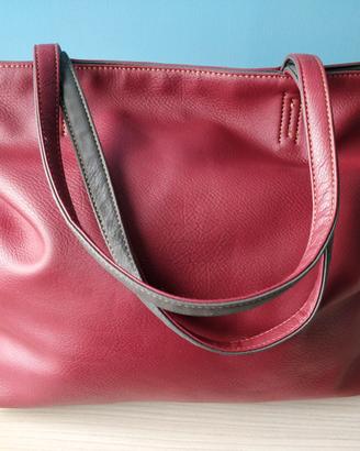 Borsa spalla double face