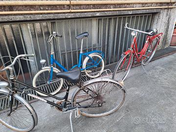 tre biciclette vintage