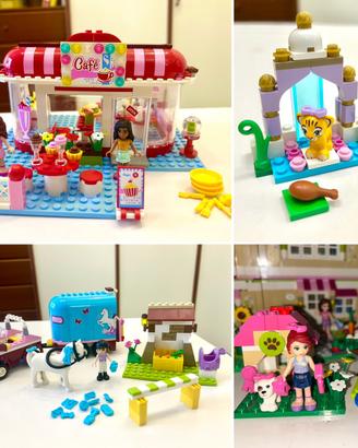 LEGO Friends 4 playset da 550 pezzi + omaggi