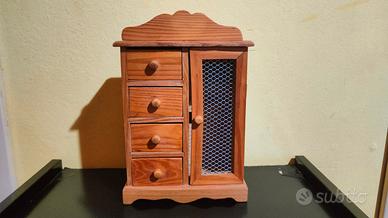 Mini Armadietto Portagioe Vintage mini armoire
