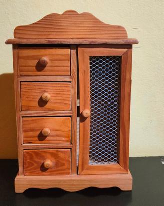 Mini Armadietto Portagioe Vintage mini armoire