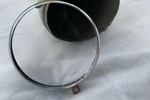 Corpo fanale e ghiera in alluminio per vespa125