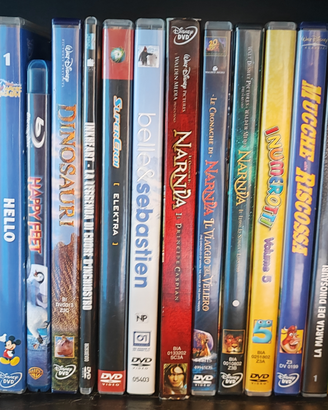 Dvd film e cartoni animati vari