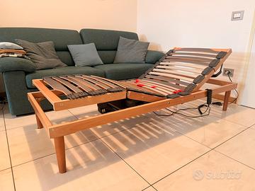 RETE ELETTRICA MOTORIZZATA DOGHE IN LEGNO