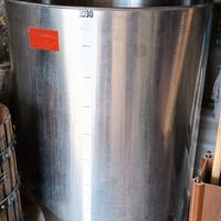 tino acciaio inox da 1000 L