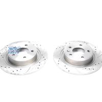 DISCHI FRENO PER DAEWOO CHEVROLET FORATI SCANALATI