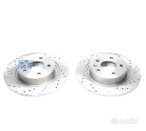 DISCHI FRENO PER DAEWOO CHEVROLET FORATI SCANALATI