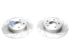 DISCHI FRENO PER DAEWOO CHEVROLET FORATI SCANALATI