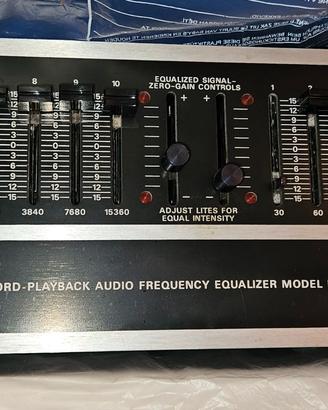 Equalizzatore vintage anni '70