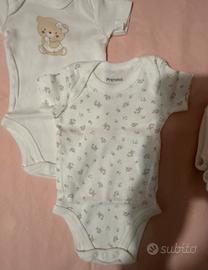 Body mezza manica prenatal cotone 1/3