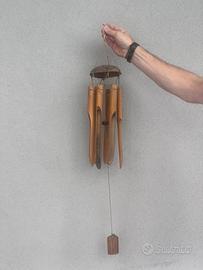 Campana a vento in bambù