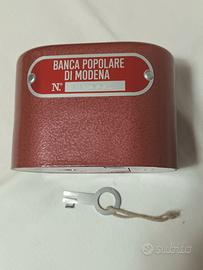 Salvadanaio Cassetta Banca Popolare di Modena