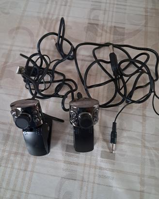 2 color camera per pc (vintage da collezione)