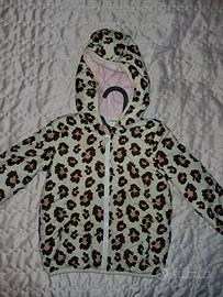 Giacca felpata 2 anni bimba