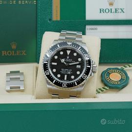 ROLEX SEADWELLER 116600 CERAMICA 2015 FULL SET