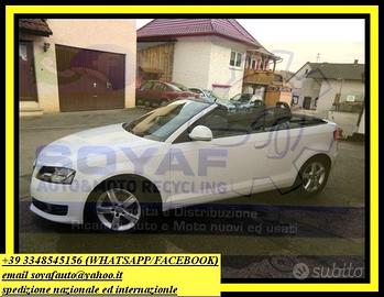 Ricambi Audi A3 8p cabrio fino 2015