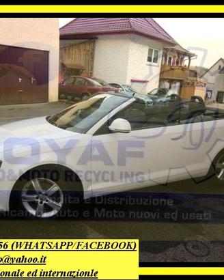 Ricambi Audi A3 8p cabrio fino 2015