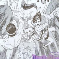 Dandadan litografia + sottobicchieri