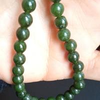 Collana Pietre Naturali Giada Anni 80