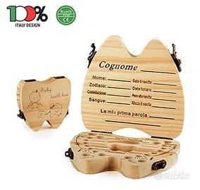 Scatola Porta Dentini da Latte Custodisci Ricordi