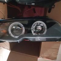 bmw serie 3 e46 coupe restyling fari angel eyes 