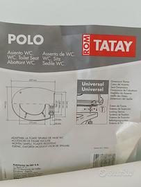 Sedile WC copriwater 