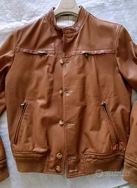 Giubbino bomber in pelle TG. 50 