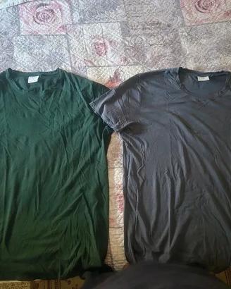 Lotto 2 T-shirt Piazza Italia Taglia XL