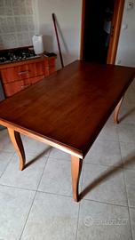 Set da pranzo in legno massello