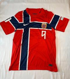 Maglia di Haaland della Norvegia Home Mondiali