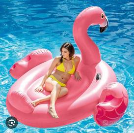 Materassino fenicottero rosa