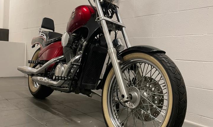 Honda Vt600 shadow iscritta storica ASI + pezzi or