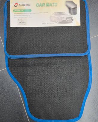 Tappetini per auto NUOVI set da 4 pezzi BLU