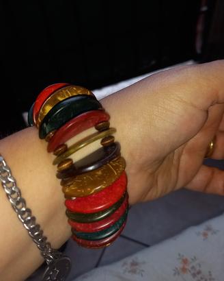 bracciale multicolore