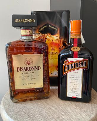 Cointreau 70cl + Amaretto diSaronno 70cl
