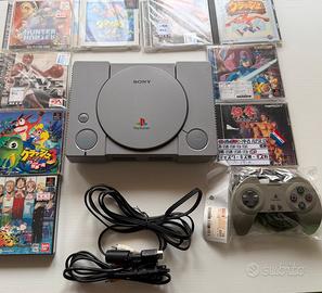 Ps1 giapponese con giochi giapponesi