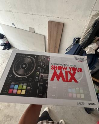 Console Dj Hercules Impulse 500 + M audio BX3