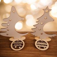 alberi natalizi in legno 