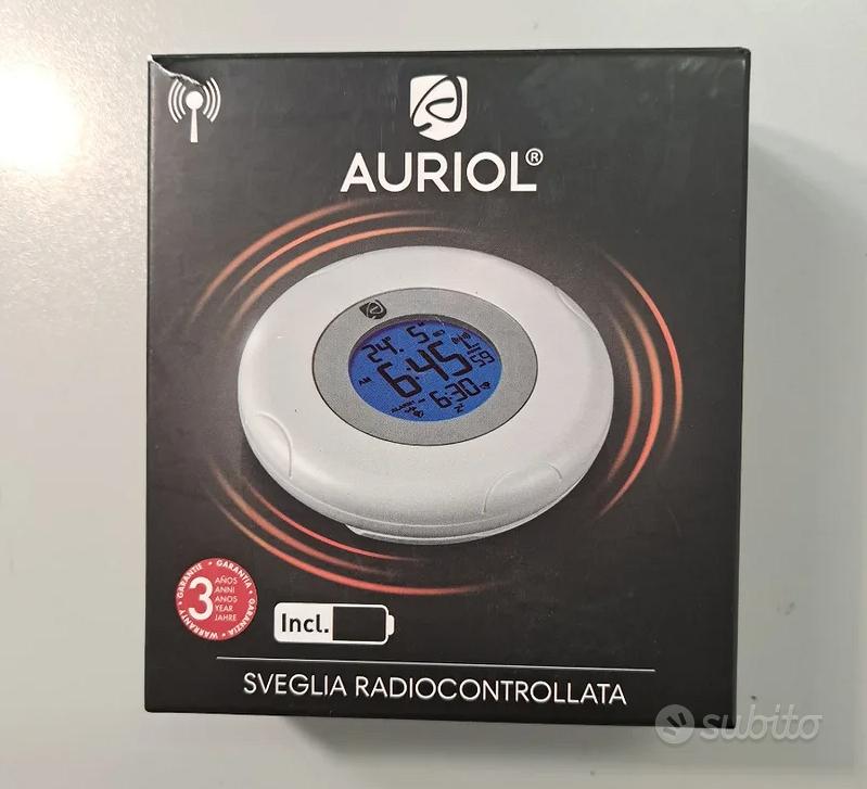 Sveglia radiocontrollata Auriol esteso Con vibra Elettrodomestici In vendita a Mantova