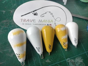 piombi da pesca plastificati 