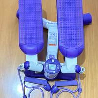 Step Domyos + elastici – home fitness